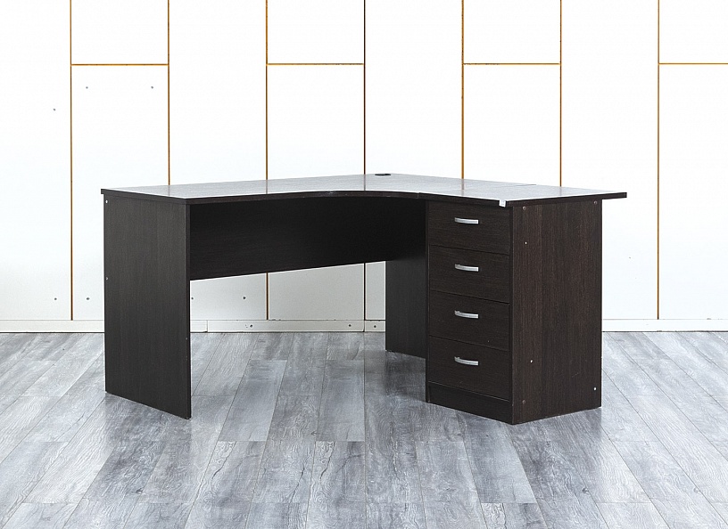 Комплект офисной мебели стол с тумбой  1 400х1 350х750 ЛДСП Венге   (СПУЕКп-02054)